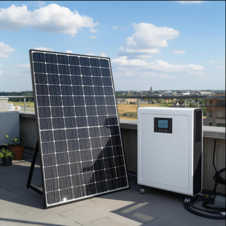 Balkonkraftwerk 450 W „Solino“